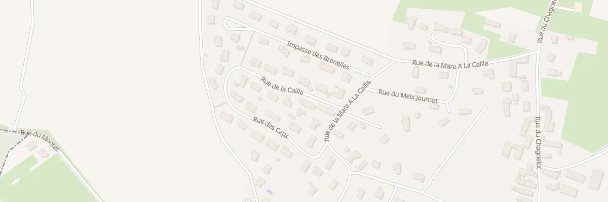 Plan du 7 Rue de la Caille à Farges-lès-Chalon