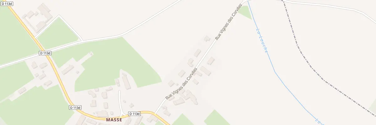 Plan du 5192 Rue Vignes des Corvees à Corcelles-les-Arts