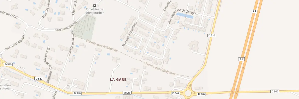 Plan du 25 Rue des Amandiers à Montboucher-sur-Jabron