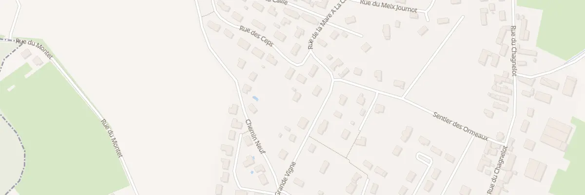 Plan du 5 Rue de la Grande Vigne à Farges-lès-Chalon