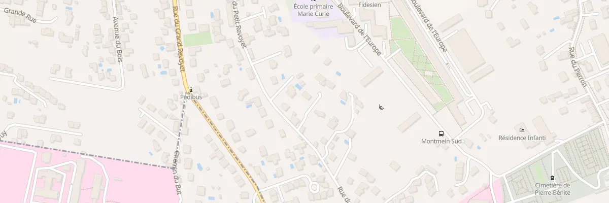 Plan du 57 Rue du Petit Revoyet à Oullins-Pierre-Bénite