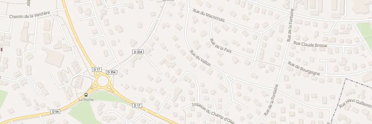 Plan du 15 Rue du Vallon à Charnay-lès-Mâcon