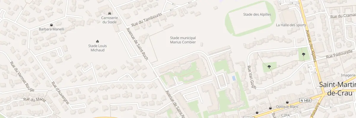 Plan du 6B Av Saint-Roch à Saint-Martin-de-Crau