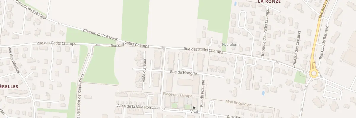 Plan du 51 Rue de Hongrie à Jalogny