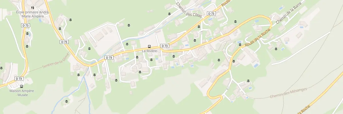 Plan du 38 Rte de la Roche à Poleymieux-au-Mont-d’Or