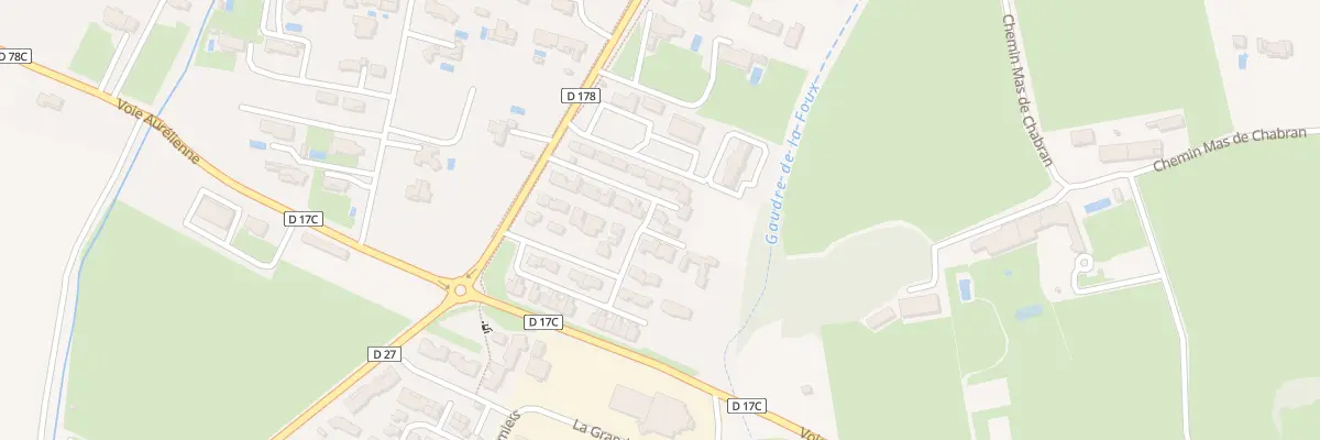 Plan du 305 Av du Général de Gaulle à Maussane-les-Alpilles