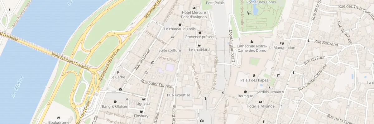 Plan du 16 Rue des Grottes à Avignon