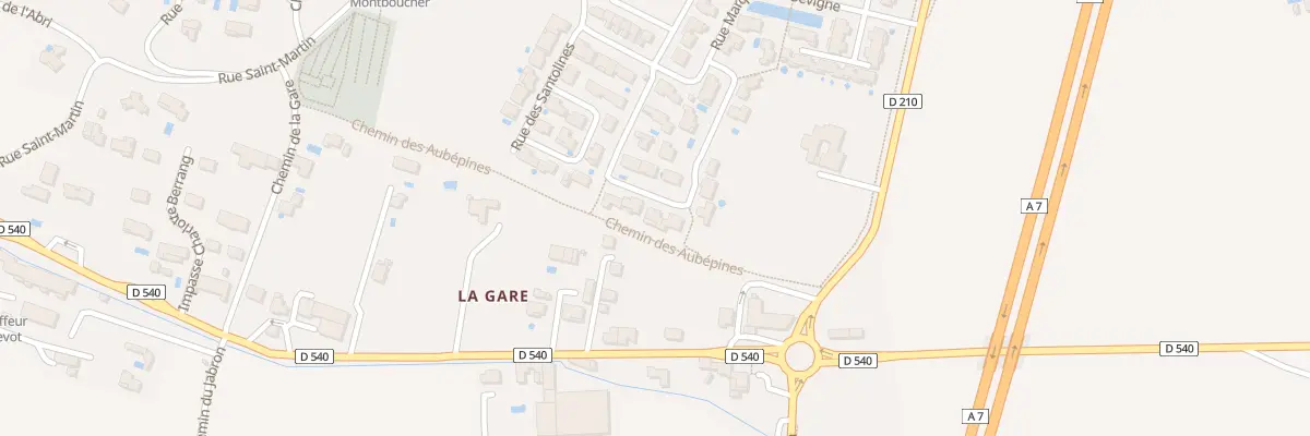 Plan du 70 Rue des Amandiers à Montboucher-sur-Jabron