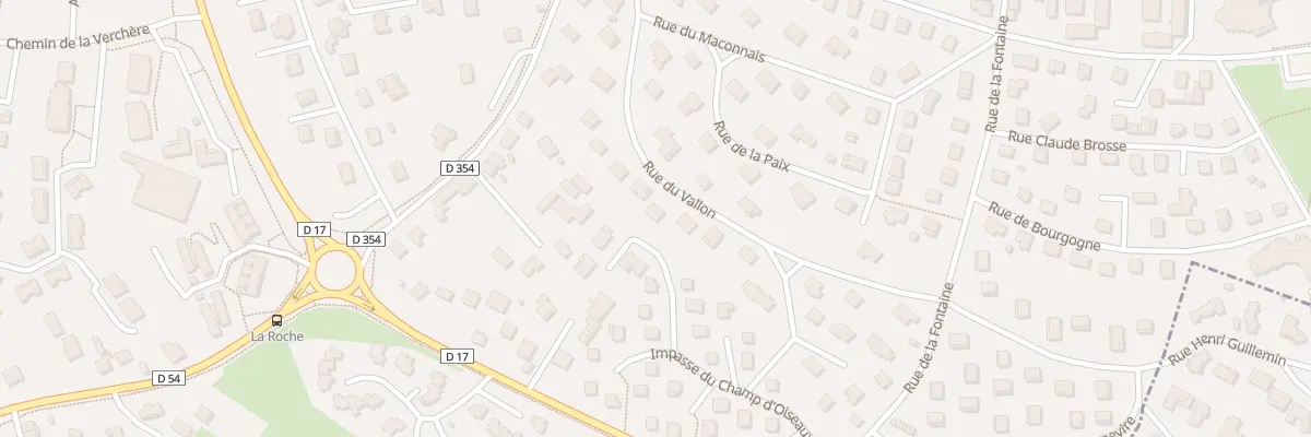 Plan du 13 Rue du Vallon à Charnay-lès-Mâcon