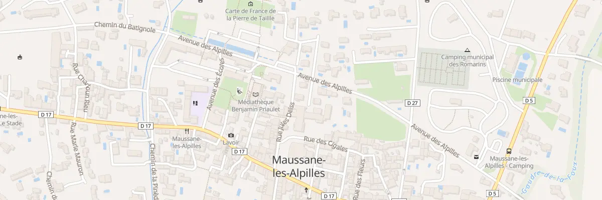 Plan du 5088 Imp Mireille à Maussane-les-Alpilles
