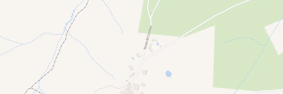 Plan du 4822 Rte de Combes à Glun