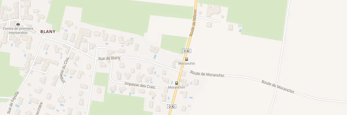 Plan du 12 Rue de Blany à Laizé