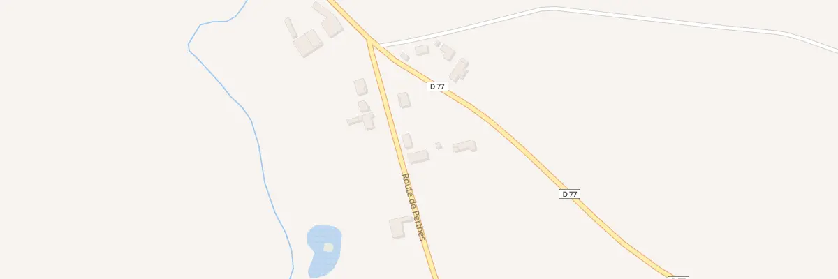 Plan du 7 Rte de Perthes à Saint-Vrain