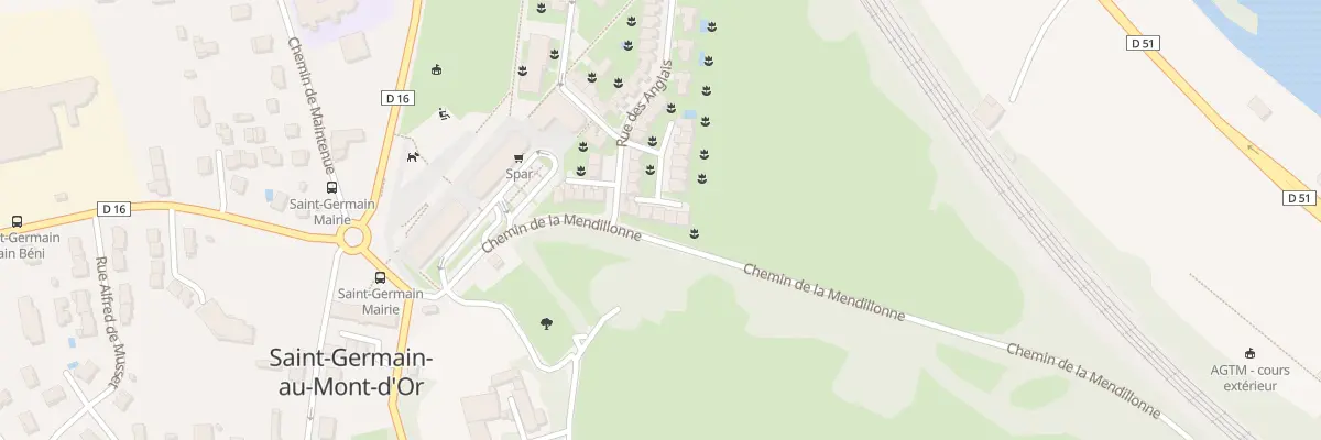 Plan du 8 All des Cabornes à Saint-Germain-au-Mont-d’Or