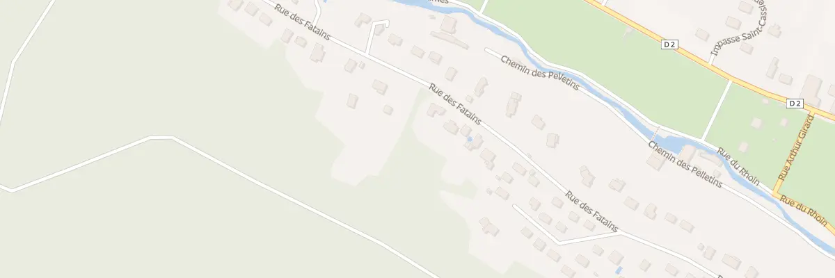 Plan du 43 Les Fatains à Savigny-lès-Beaune