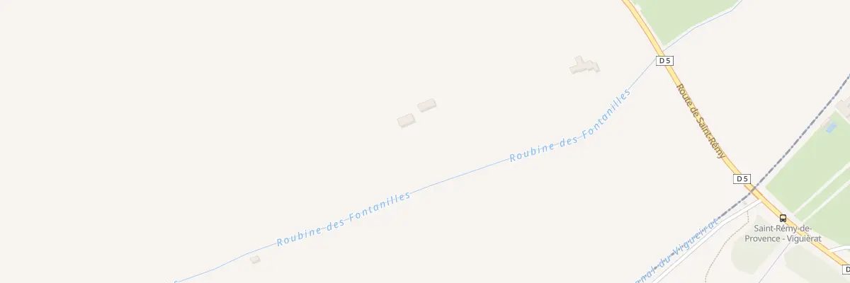 Plan du 9201 Rte de St Remy à Maillane