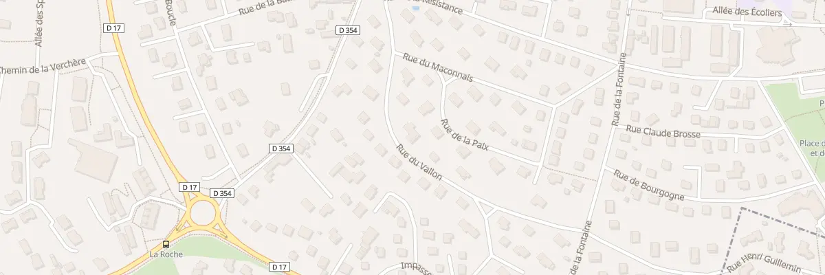 Plan du 8 Rue du Vallon à Charnay-lès-Mâcon