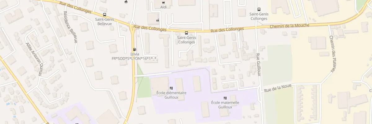 Plan du 78B Rue des Collonges à Saint-Genis-Laval