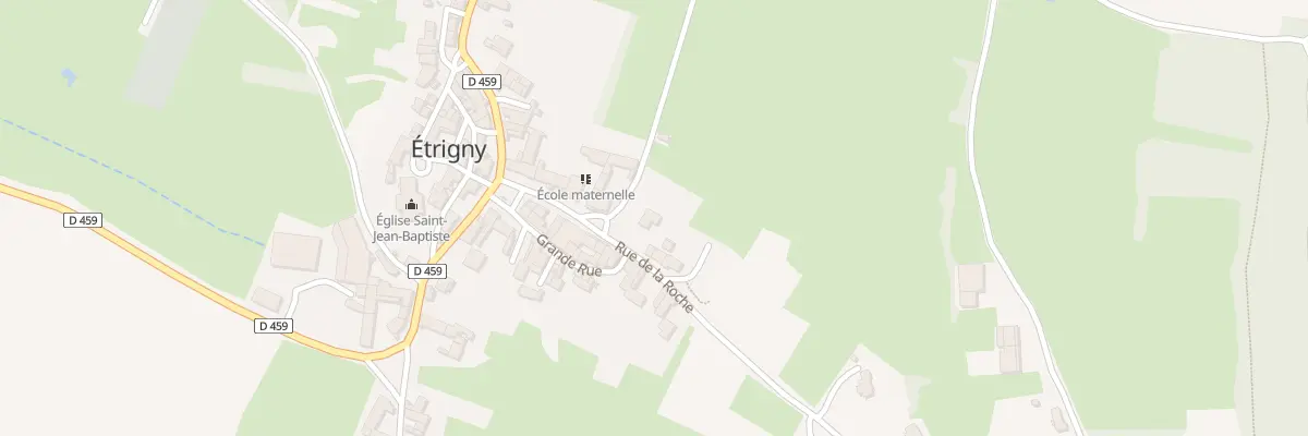 Plan du 10 Rue de Chaurmes à Étrigny