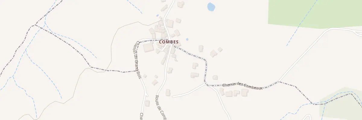 Plan du 2100 Rte de Combes à Saint-Romain-de-Lerps
