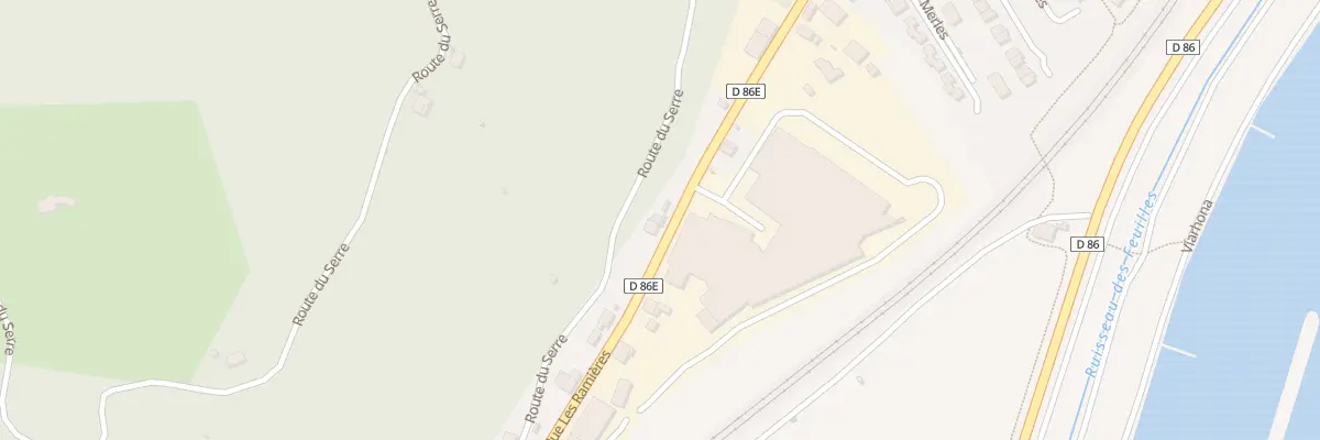 Plan du 15 Rte des Ramières à Beauchastel