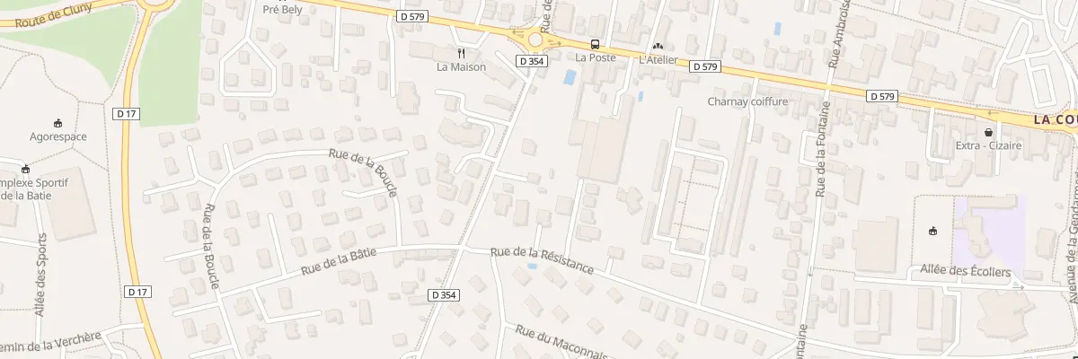 Plan du 125 Rte de Davayé à Charnay-lès-Mâcon