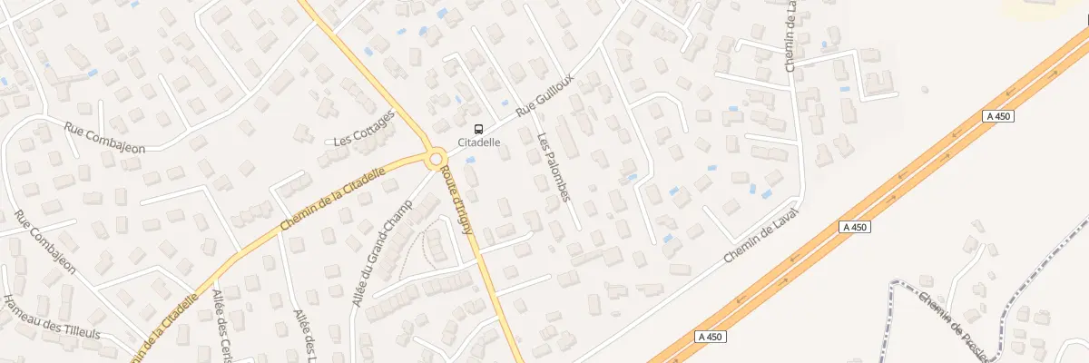 Plan du 9101 Rue Guilloux à Saint-Genis-Laval