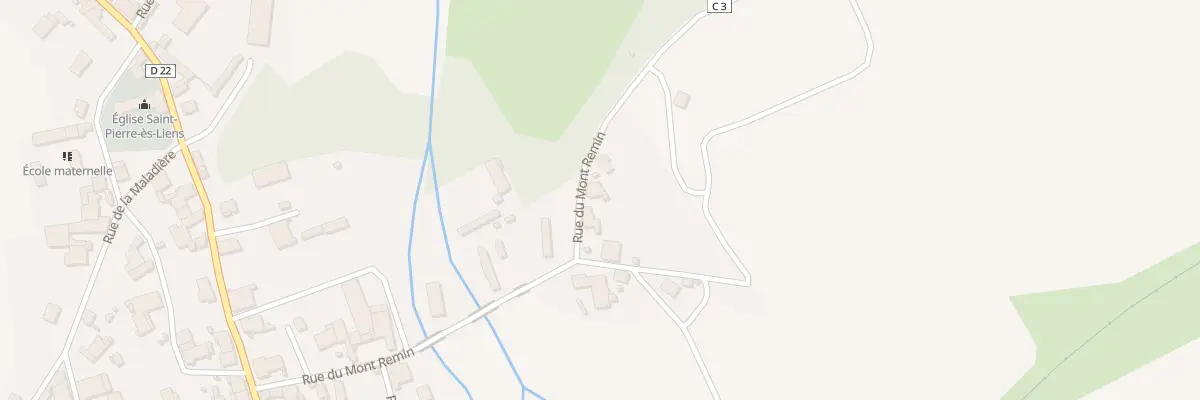 Plan du 14 Rue du Mont Remin à Veuxhaulles-sur-Aube
