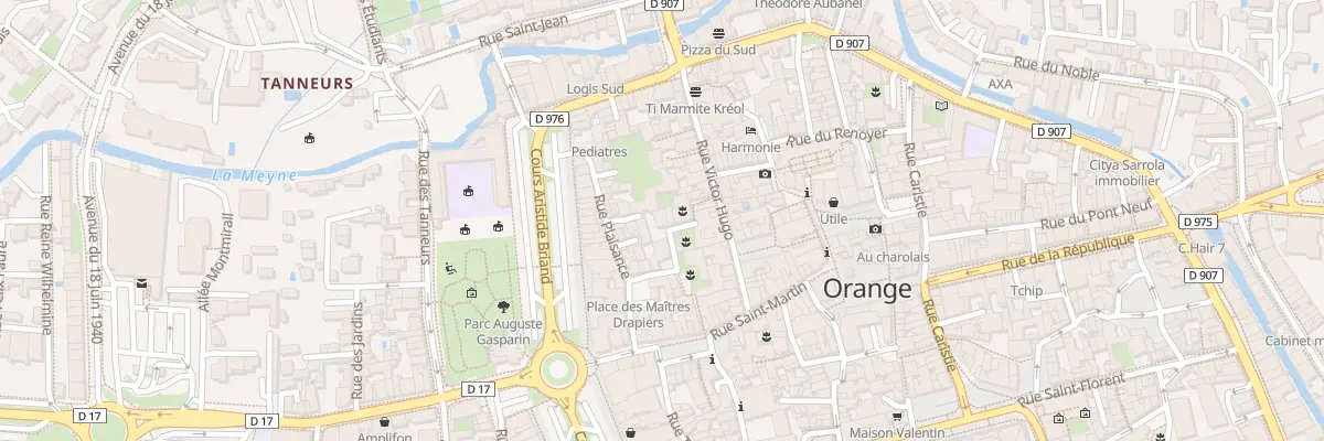 Plan du 5 Rue Condorcet à Orange