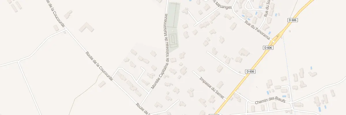 Plan du 5281 Le Serret à Saint-Marcel-lès-Sauzet