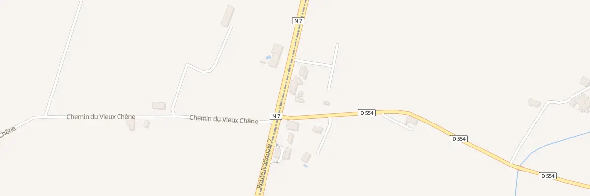 Plan du 5104B Les Blaches à Cliousclat