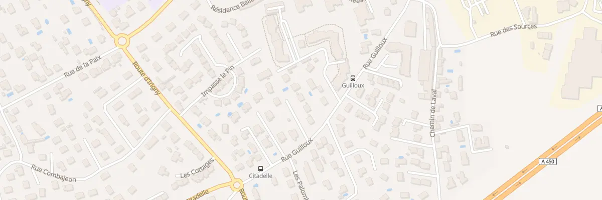 Plan du 42A Rue Guilloux à Saint-Genis-Laval