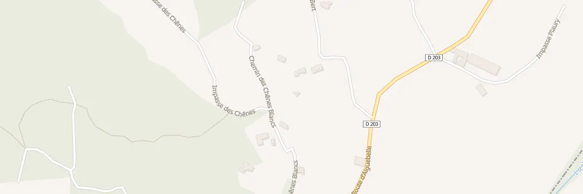 Plan du 5000 Pied de Bert à Roussas