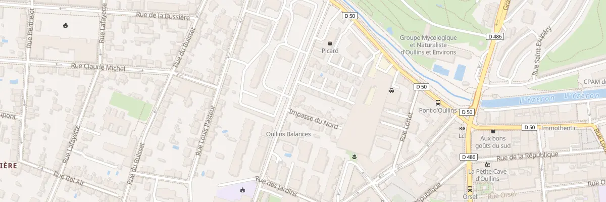 Plan du 17 Rue de la Commune de Paris à Oullins-Pierre-Bénite