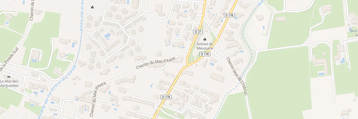 Plan du 16 Av du Général de Gaulle à Maussane-les-Alpilles