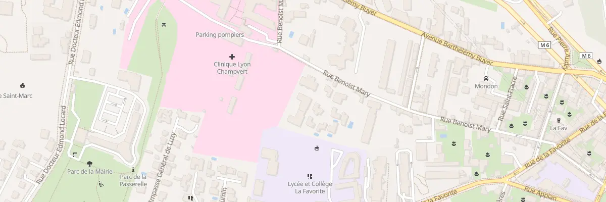 Plan du 63 Rue Benoist Mary à Lyon 5e Arrondissement