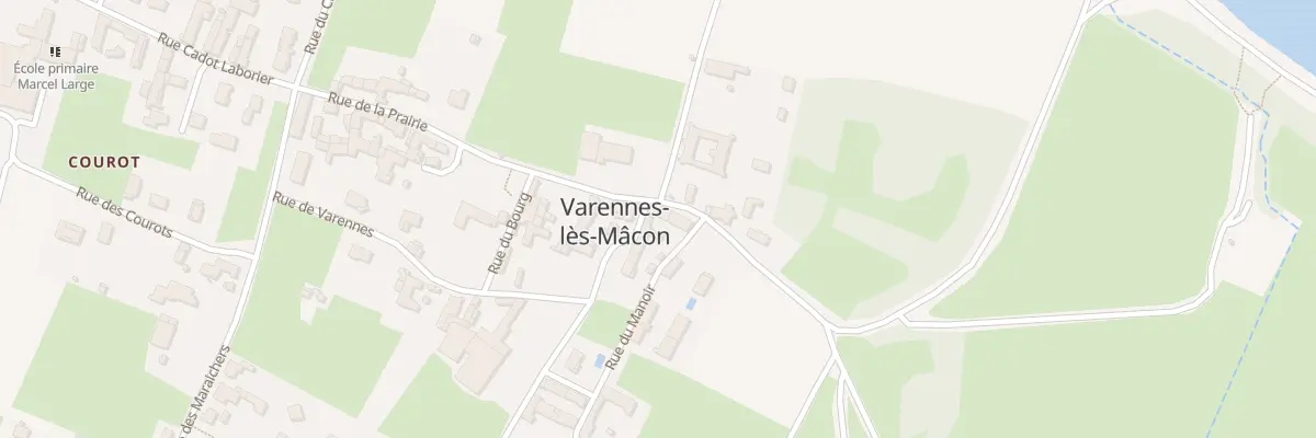 Plan du 5026 Rue Cadot Laborier à Varennes-lès-Mâcon