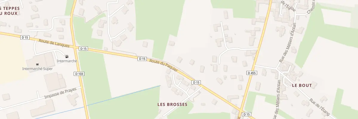 Plan du 5184 Le Paquier à Péronne