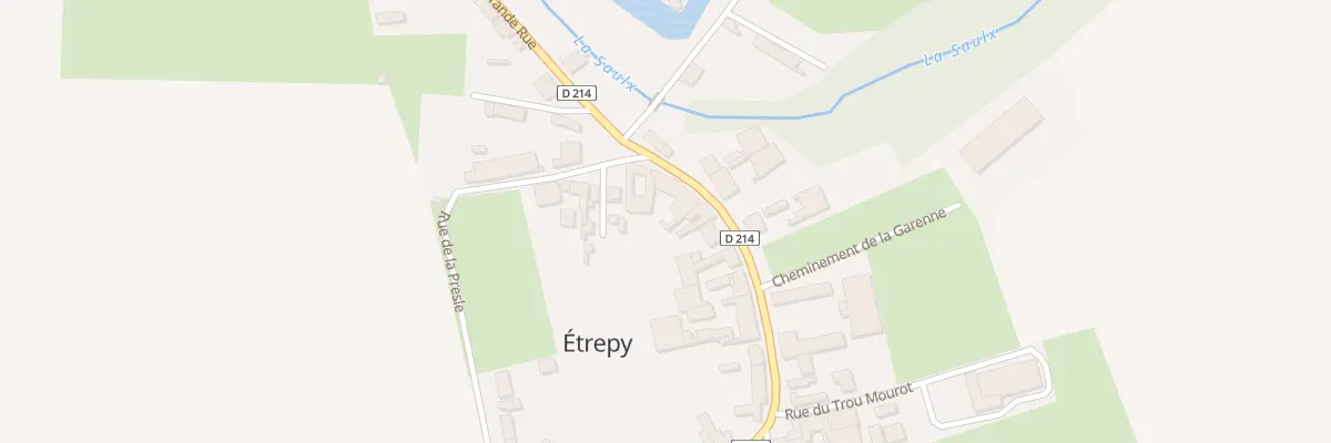Plan du 30 Gr Grande Rue à Étrepy