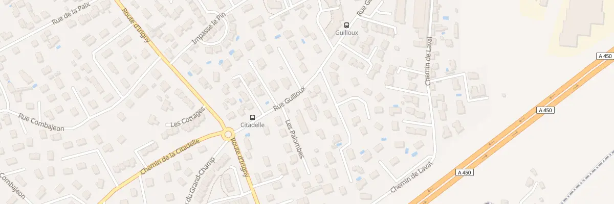 Plan du 45 Rue Guilloux à Saint-Genis-Laval