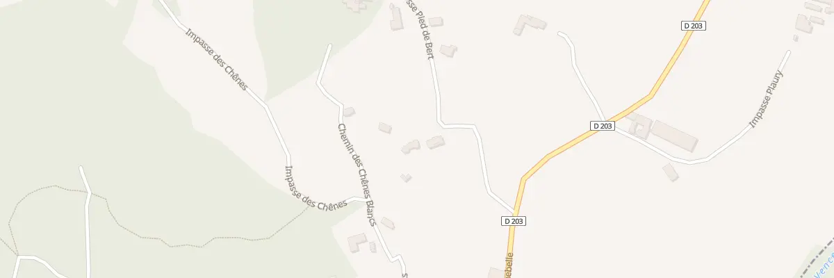 Plan du 5001 Pied de Bert à Roussas
