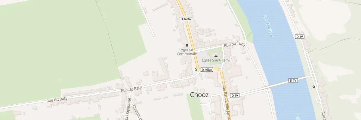 Plan du 17 Pl de l’Eglise à Chooz