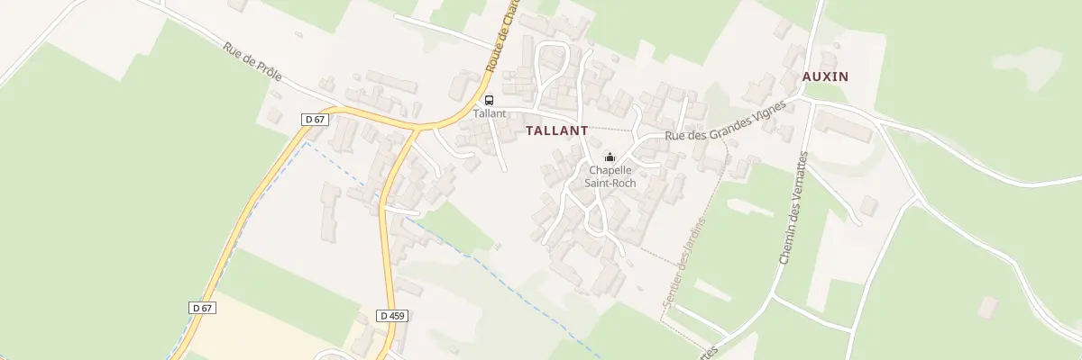 Plan du 1 Pl de la Goulerotte à Étrigny