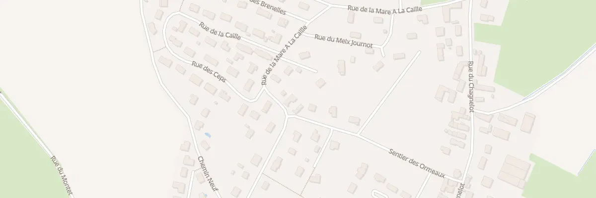 Plan du 11 Rue de la Mare a la Caille à Farges-lès-Chalon