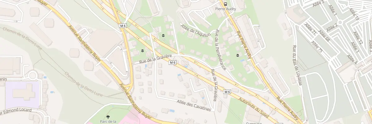 Plan du 19 Rue de la Gravière à Lyon 9e Arrondissement
