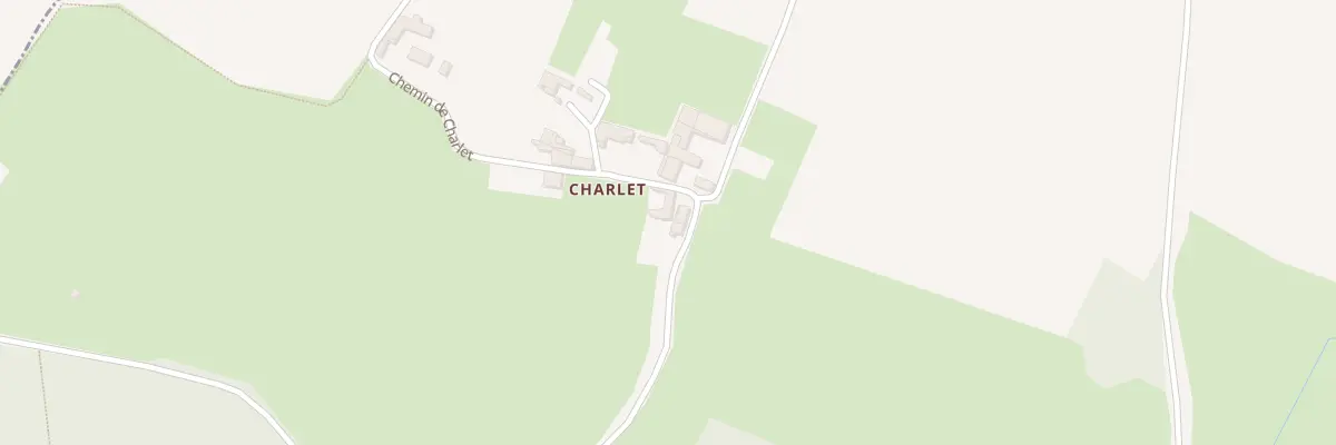Plan du 945 Che de Charlet à Montceaux