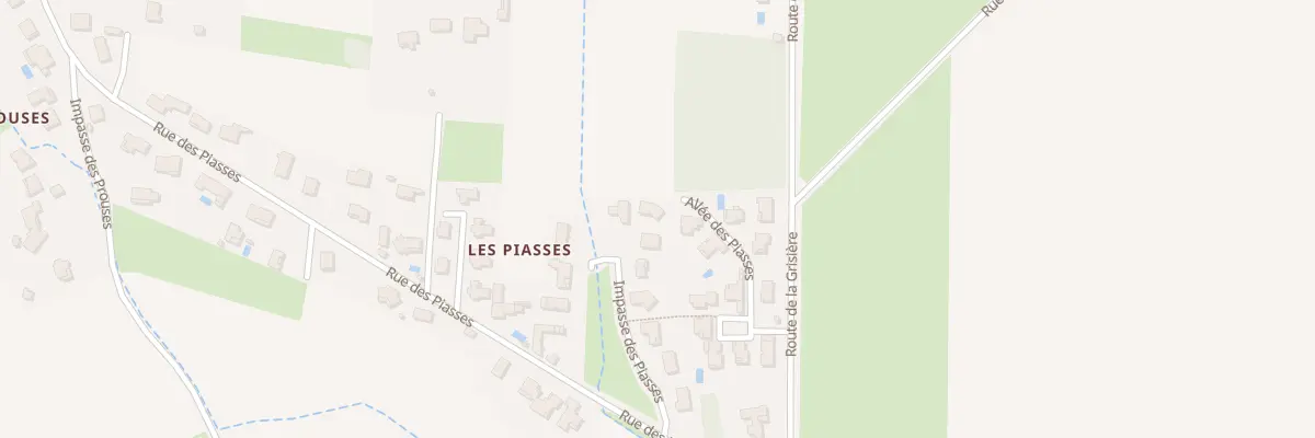 Plan du 141 Imp des Piasses à Hurigny