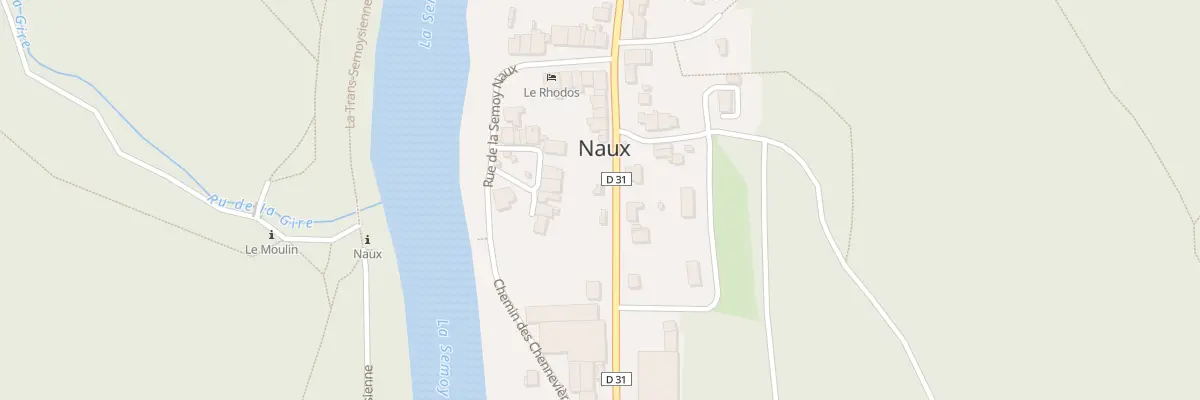 Plan du 11 Gr Grand Rue Naux à Thilay