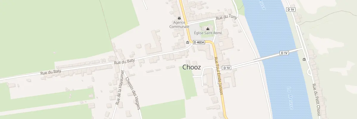 Plan du 8 Rue du Baty à Chooz
