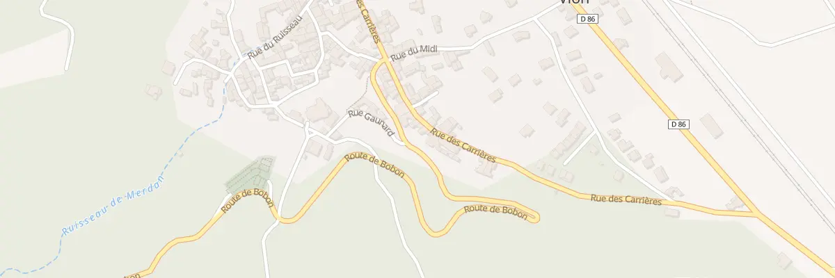 Plan du 5068 Rue des Carrières à Vion